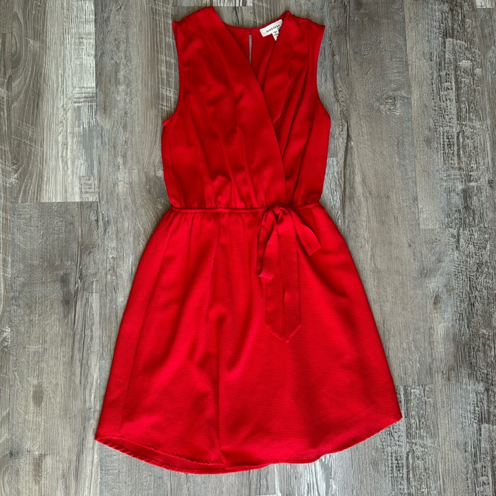 Red dress